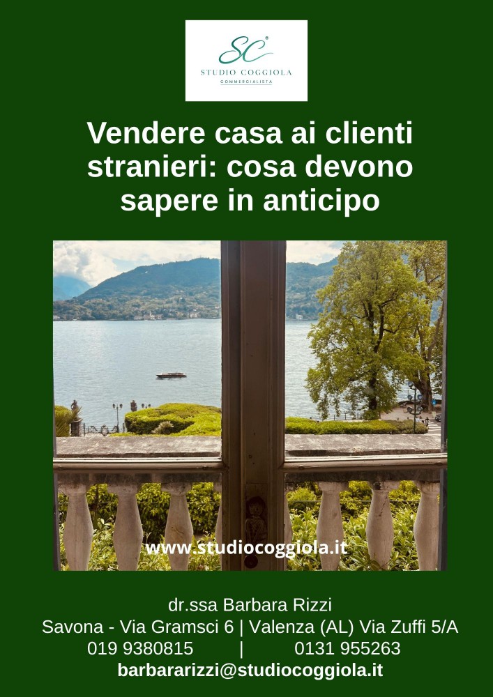 Vendere casa a clienti stranieri